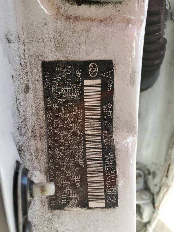 2012 TOYOTA PRIUS