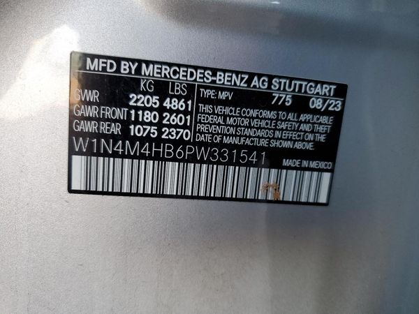 2023 MERCEDES-BENZ GLB GLB250 4MATIC