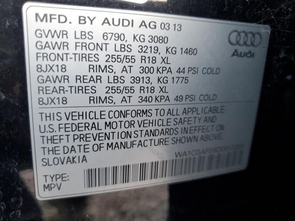 2013 AUDI Q7