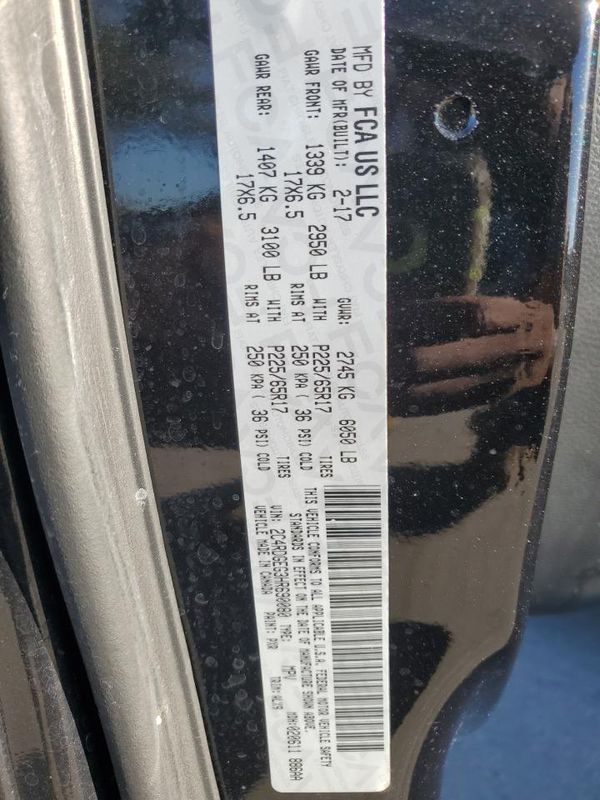 2017 DODGE GRAND CARAVAN GT