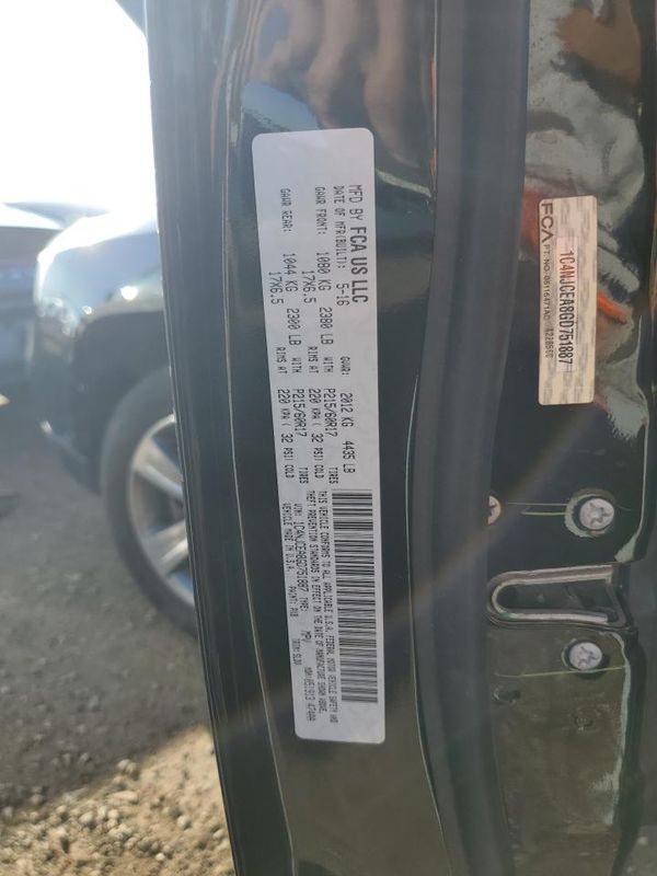 2016 JEEP COMPASS LATITUDE FWD