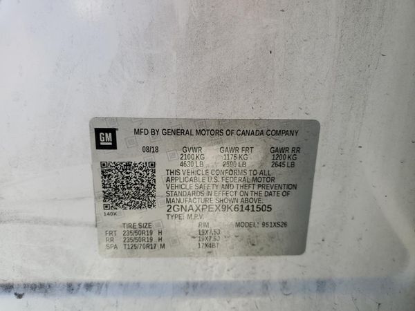 2019 CHEVROLET EQUINOX Premier (2LZ)