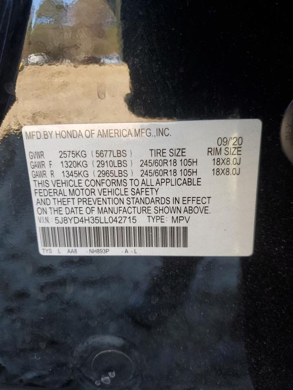2020 ACURA MDX