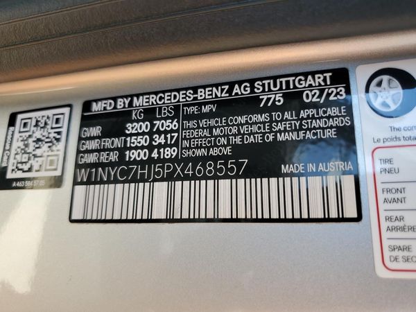 2023 MERCEDES-BENZ G