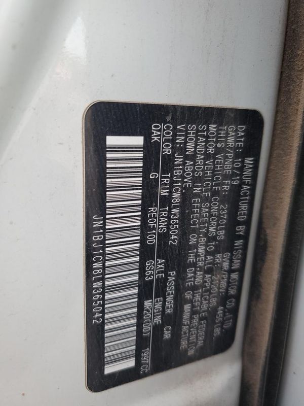 2020 NISSAN ROGUE SPORT