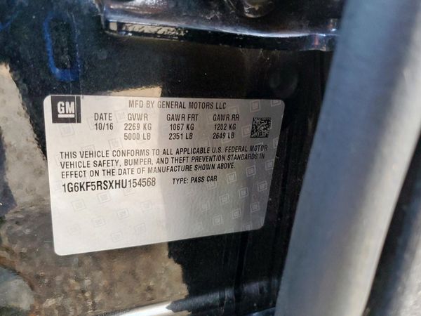 2017 CADILLAC CT6 Premium Luxury