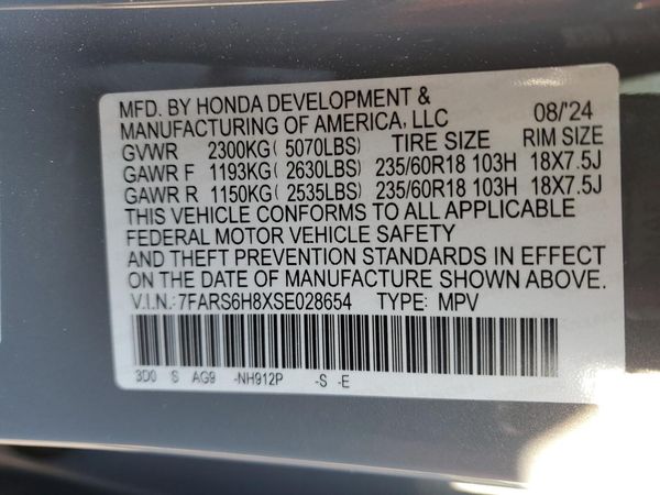 2025 HONDA CR-V