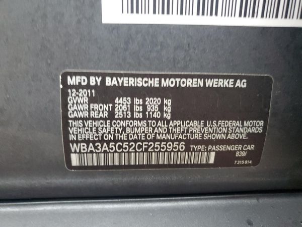 2012 BMW 328