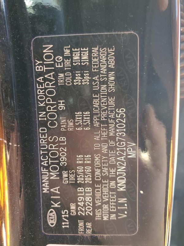 2016 KIA SOUL