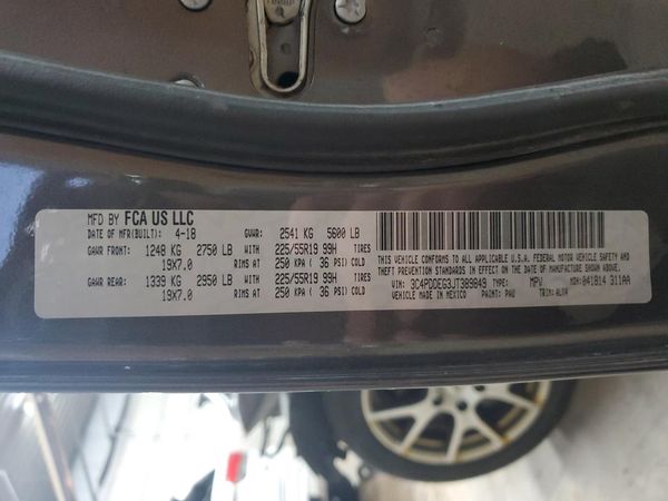 2018 DODGE JOURNEY GT (US), GT Rallye (Can)