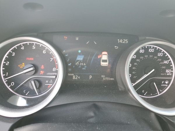 2022 TOYOTA CAMRY XLE — ODOM