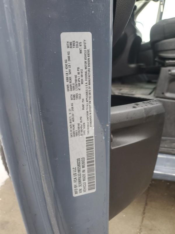2021 RAM PROMASTER 3500