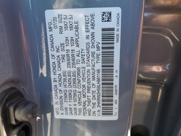 2020 HONDA CR-V