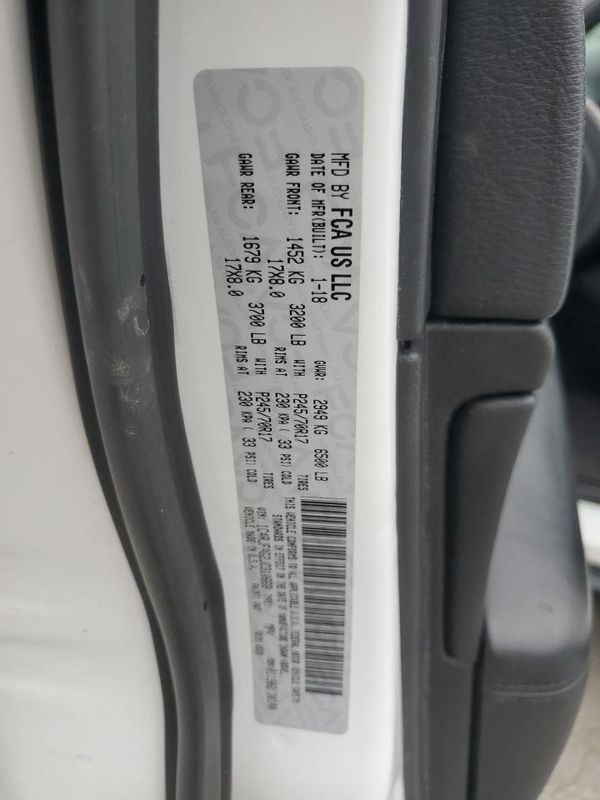 2018 JEEP GRAND CHEROKEE