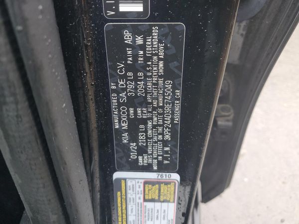 2024 KIA FORTE