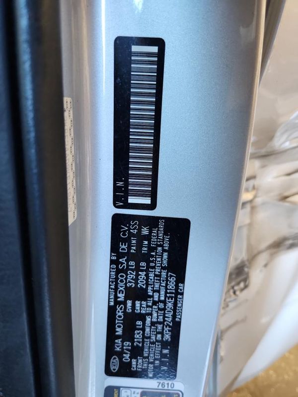 2019 KIA FORTE FE/LX/LXS