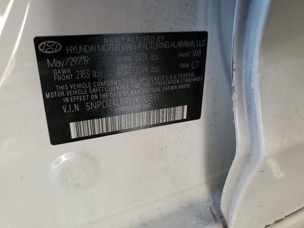2020 HYUNDAI ELANTRA