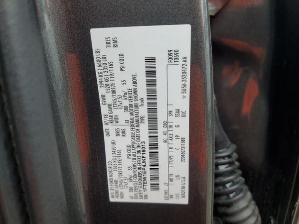 2018 FORD F150