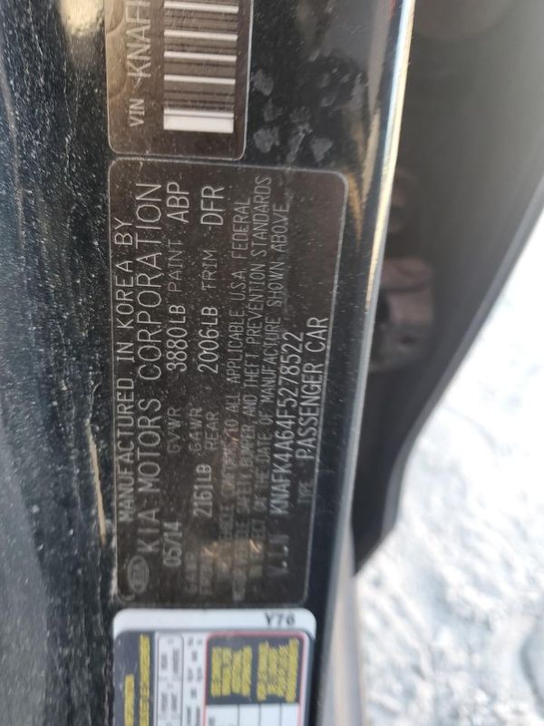2015 KIA FORTE GL(Middle-low grade)