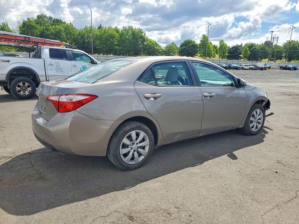 2016 TOYOTA COROLLA