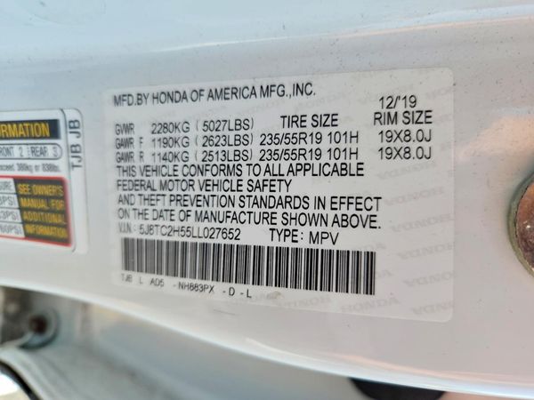 2020 ACURA RDX