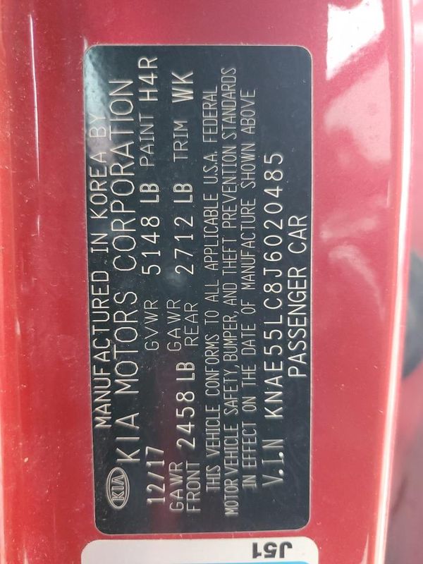 2018 KIA STINGER GT2