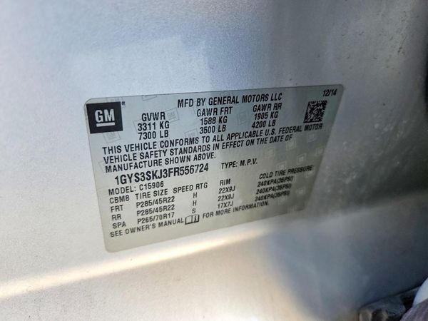 2015 CADILLAC ESCALADE ESV Luxury
