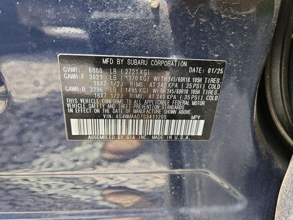 2025 SUBARU ASCENT Premium
