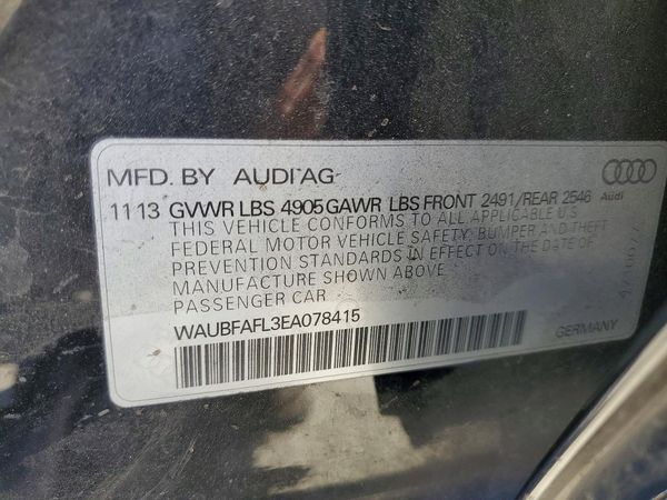 2014 AUDI A4 quattro Premium