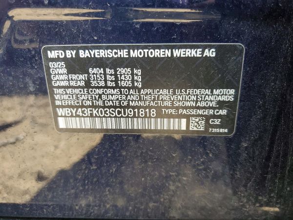 2025 BMW I5 M60