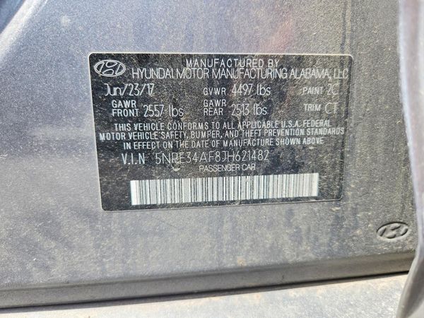 2018 HYUNDAI SONATA