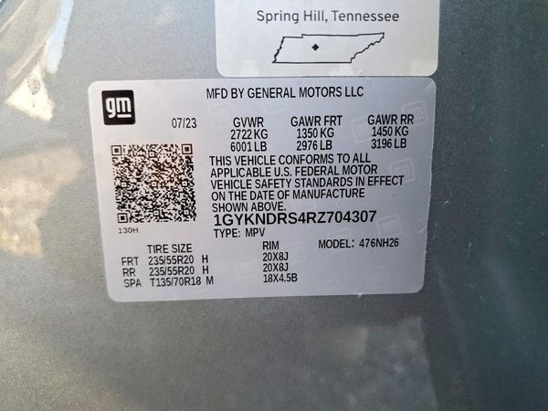 2024 CADILLAC XT5 Premium Luxury — VINS