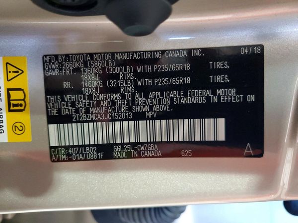 2018 LEXUS RX 350 350/350 F Sport