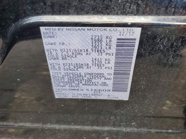 2018 INFINITI QX60