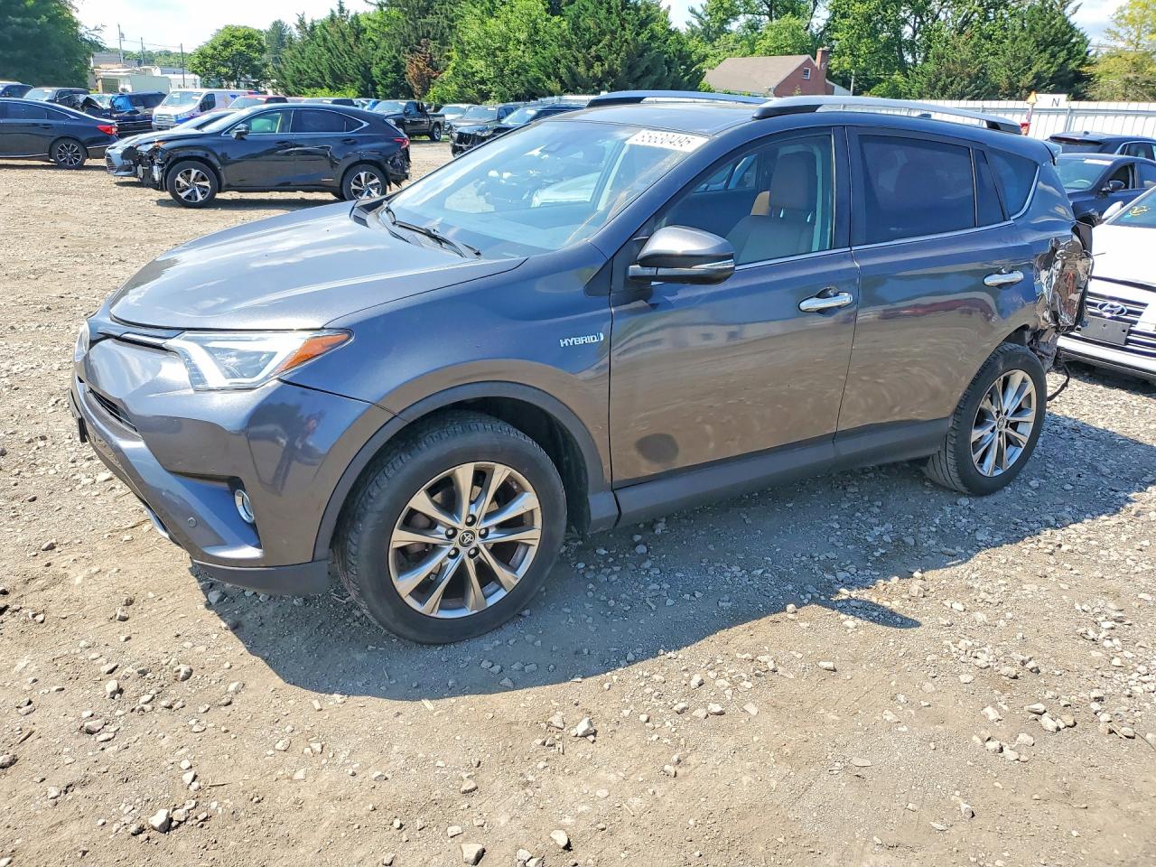 2016 TOYOTA RAV4 Limited (G Grade) — Front 3/4