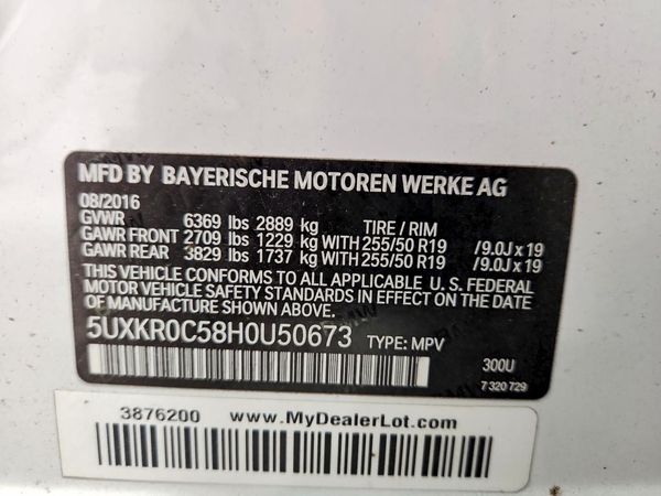 2017 BMW X5
