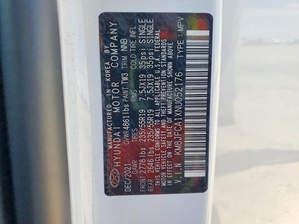 2022 HYUNDAI TUCSON SEL Convenience