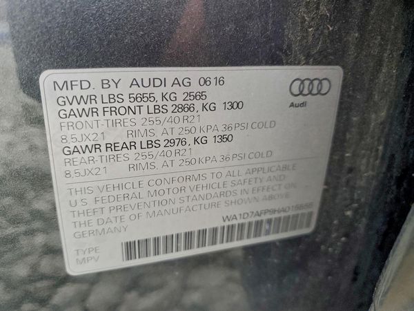 2017 AUDI Q5