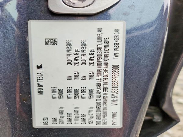 2023 TESLA MODEL 3