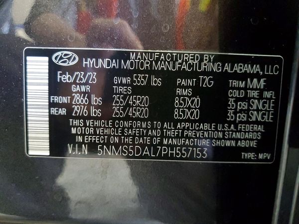 2023 HYUNDAI SANTA FE Calligraphy