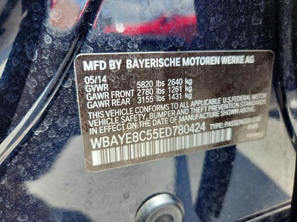 2014 BMW 750 750Li/Alpina B7