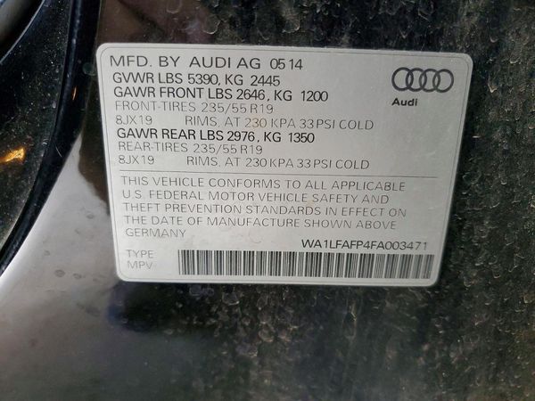 2015 AUDI Q5 Premium Plus