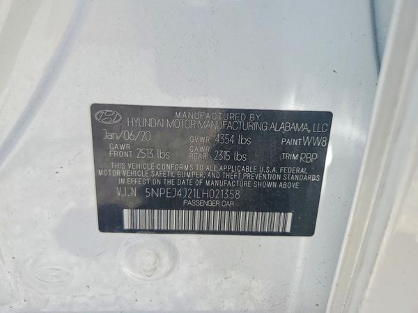2020 HYUNDAI SONATA SEL Plus, SEL Plus Tech