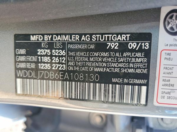 2014 MERCEDES-BENZ CLS CLS550