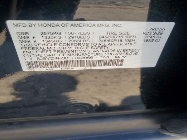 2020 ACURA MDX SH-AWD