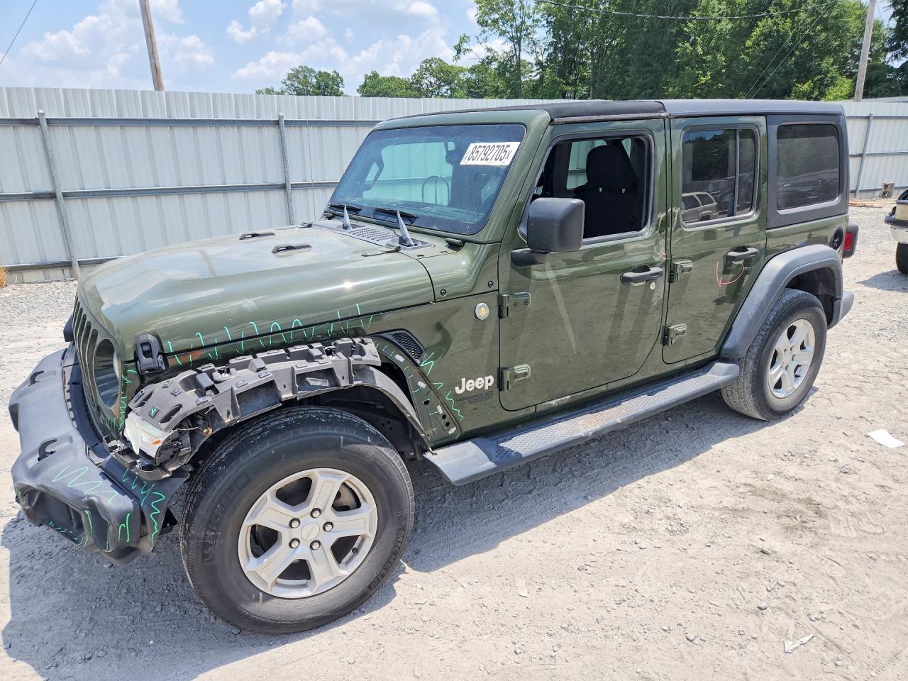 2020 JEEP WRANGLER UNLIMITED SPORT