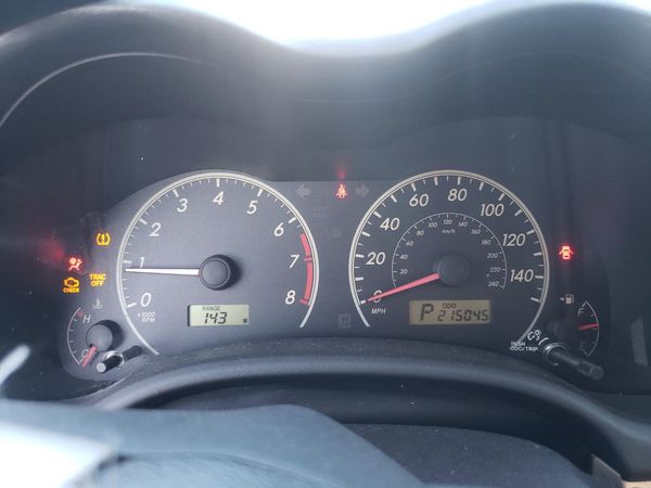 2012 TOYOTA COROLLA