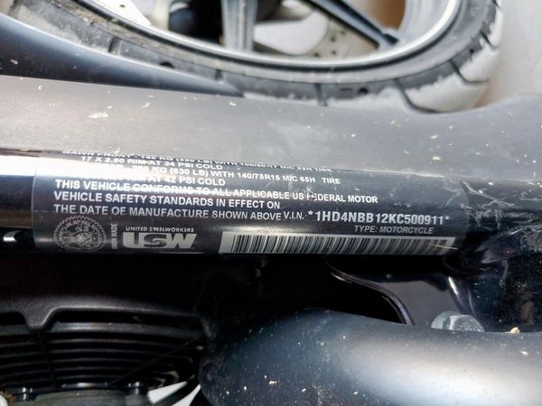 2019 HARLEY-DAVIDSON XG750