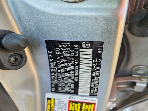 2019 TOYOTA CAMRY L/LE/SE/XLE
