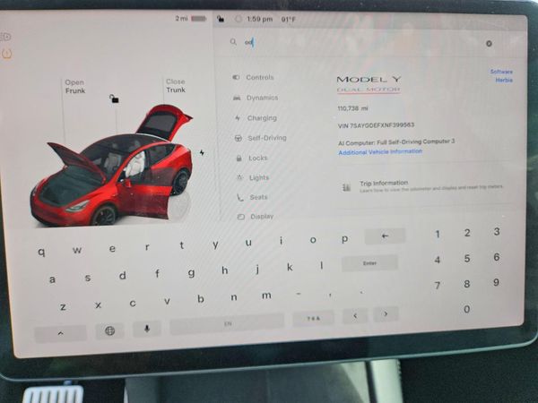 2022 TESLA MODEL Y
